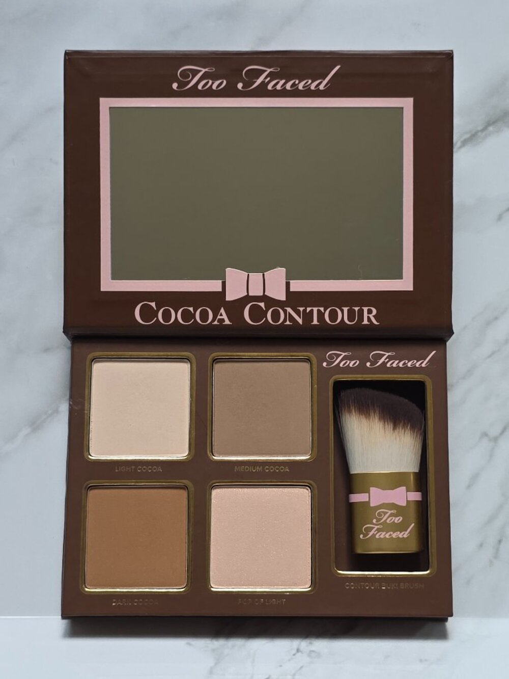 Too Faced COCOA CONTOUR LIGHT TO MEDIUM Face Contouring and Highlighting Kit